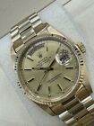 1979 Rolex Day-date 18038 President Champagne Dial Tight Serviced Warranty Box