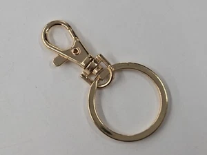 Vintage Gold-Tone Keychain With Belt Loop Clip. Unbranded - Picture 1 of 3