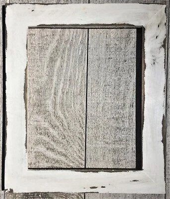 F001-400 1-1/2" Cotton Distressed Picture Frame - Image 1 of 4