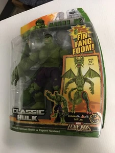 Marvel Legends CLÁSICO HULK Fin Fang Foom BAF Figura Hasbro 2008 RARO NUEVO - Imagen 1 de 3