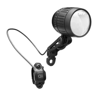 Luz delantera para bicicleta eléctrica Busch+Müller IQ-XM High Beam 9V - 48V DC 120/170 Lux Foto 1 de 3