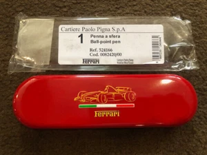 Ferrari Federmäppchen von Cartiere Paolo Pigna Metalletui in Verpackung NOS - Bild 1 von 2
