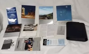 2012 MERCEDES BENZ S CLASS MODELS Owners Operators Manual Set W/ Leather Case - Foto 1 di 12