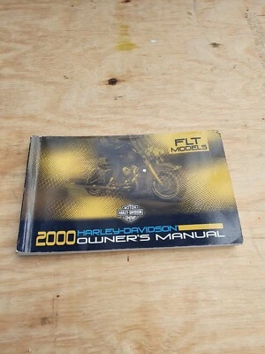 HARLEY 2000 FLH FLT Touring Models Owner's Manual 99466-00A Pre-Owned - Image 1 of 4
