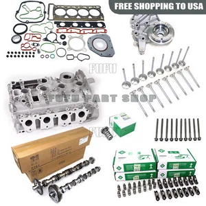 Cylinder Head Camshaft Gaskets Valves Kit For Audi A4 A5 A6 Q5 2.0 TFSI CAEB CDN - Picture 1 of 16