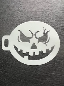 Face Painting Schablone Halloween wiederverwendbar waschbar Kürbis 190 Mic Mylar - Bild 1 von 6