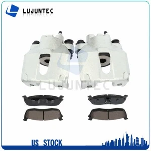 Rear Brake Calipers + Ceramic Pads For 1999 2000 2001 2002 2003 Ford F-150 - Picture 1 of 10