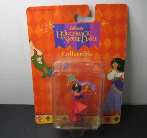 MATTEL Disney's HUNCHBACK OF NOTRE DAME - ESMERALDA Collectible Mini Figure Cover