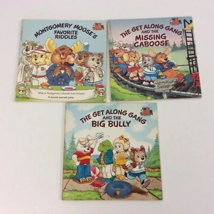 Get Along Gang Vintage Preschool Kindergarten 1st 2nd Grade 3 Picture Book Lot - Bild 1 von 4