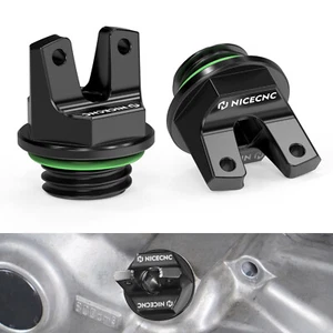 NICECNC Oil Filler Cover Cap For Honda TRX450R 2006-2009 TRX450ER 2006-2014 PAIR - Foto 1 di 8