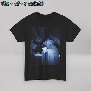 Lord of the rings Gandalf wizard gun shirt trail cam funny novelty cotton - Picture 1 of 13