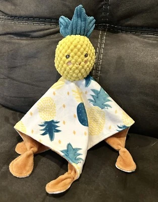 Manta de seguridad para bebé Mary Meyer Sweet Pineapple Lovey 10x10 Foto 1 de 4