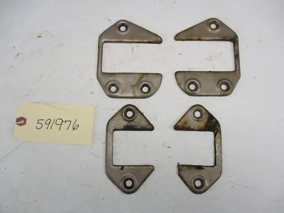 GM Oldsmobile 1960 cubiertas de bisagra de puerta delantera superior e inferior L&R OEM Foto 1 de 4