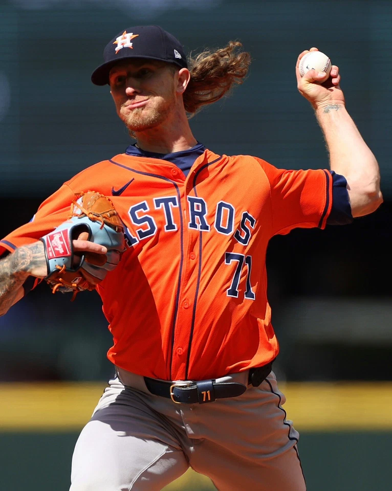 8x10 Photo JOSH HADER Houston Astros World Series - Image 1 of 1