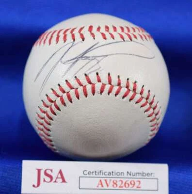 Mike Piazza JSA COA Autograph Star Baseball Signed - Image 1 of 2
