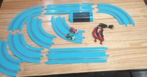 Carrera First Mario Kart - Slot Car Race Track No Spinners - 2 Cars Missing Etc.