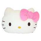 Sanrio Character Hello Kitty 70's Series Face Cushion Pink Stuffed Toy Plush New