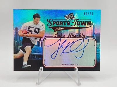 2012 Press Pass Sports Town Edition Autograph #ST LK Luke Kuechly No 32 /75 - Image 1 of 2