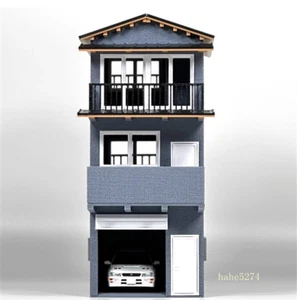 1/64 Scale House Model Residential Car Model Scene Accessories DIY Handmade - Picture 1 of 13