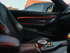 BMW 3 Series F30 F31 F34 4 Door + Radio Ambient Light Enhancement Strip - Picture 1 of 8