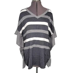 Charlie Paige Striped Sweater Tunic One Size - Picture 1 of 12
