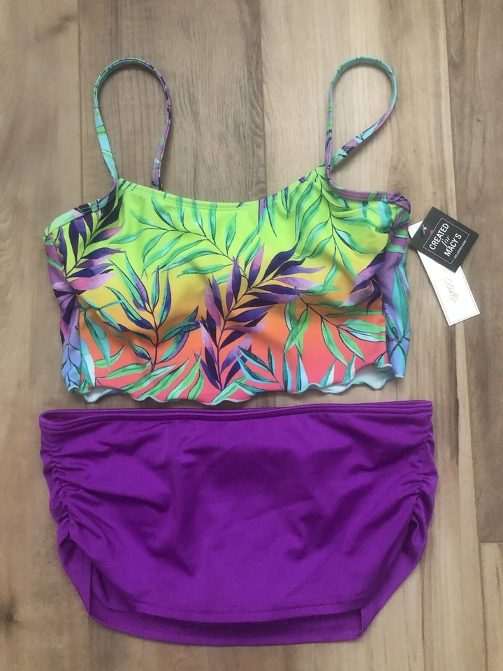 Falda de baño Victorias Secret (talla XS-EPOC) Salt+Cove Top (talla M-nueva con etiquetas) Foto 1 de 2