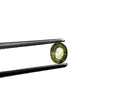 Natural Demantoid Garnet Oval Cut Loose Gemstone 3.50*4.50 MM 0.30 CT - Image 1 of 4