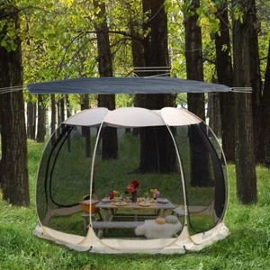 Alvantor Gazebo Pop Up Gazebo Screen House Party Canopy Tent With Mosquito Net - Picture 1 of 70