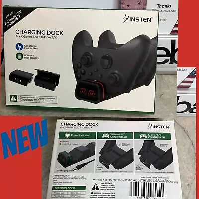 Insten Charging Station Dock For XBox Series X/One Rechargeable 2 Controllers - Image 1 of 4
