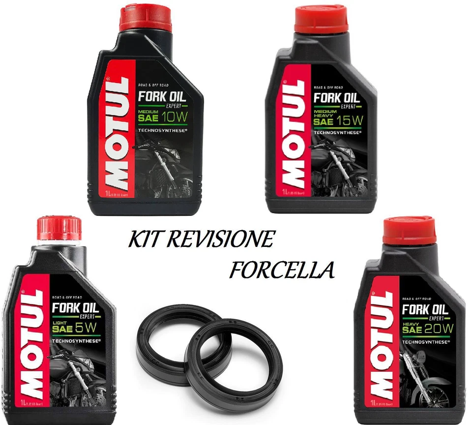 024 Motul kit olio + paraoli forcella Yamaha YP MAJESTY 125 4T 1998 1999  Foto 1 de 1