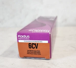 Kadus 6CV DARK BLONDE COPPER VIOLET Permanent Color 2oz Discontinued - Picture 1 of 2