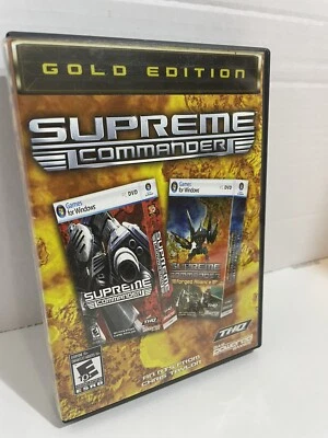 Supreme Commander: Gold Edition (PC, 2008) Complete with manual DRM Free - Image 1 of 4