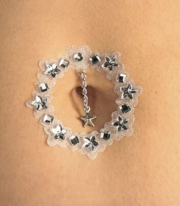 Belly Button Body Jewelry Belly Jewels Dancer Costume Accessory - Picture 1 of 7