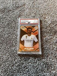 2023 Topps Summer Signings Jude Bellingham Real Madrid FIRST CARD Red /10 PSA 10