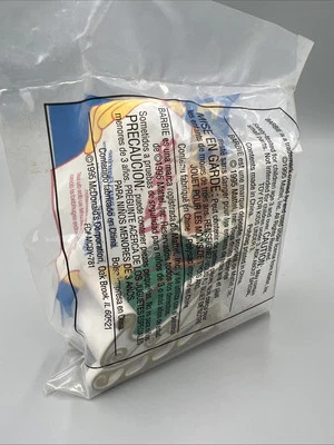 Figura trineo Barbie de vacaciones de colección juguete, McDonald's coleccionable verde y blanco 1995 Foto 1 de 4