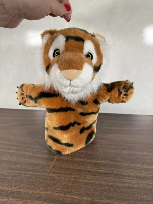 THE PUPPET COMPANY 14" Peluche Tigre Mano Marioneta Juguete Nuevo Sin Etiquetas Foto 1 de 4