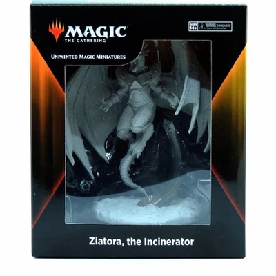 D&D Unpainted Miniatures - MTG Series - Ziatora, the Incinerator - IN HAND - NIB - Image 1 of 2