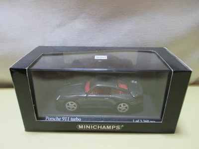 Minichamps 430069209 Porsche 911 Turbo 1995 Black Metallic 1:43 - Image 1 of 2
