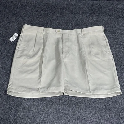 Jos. A. Pantalones Cortos Bank Para Hombre 42 Stone Leadbetter Golf Plisados Rendimiento Frontal Nuevos con Etiquetas Foto 1 de 4