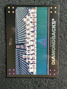 ARIZONA DIAMONDBACKS TEAM CARD #598 2007 Topps Baseball QTY - Picture 1 of 2