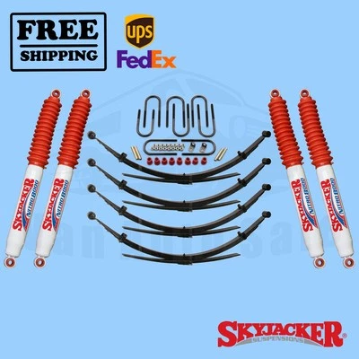 8 in. Sistema de elevación de suspensión con amortiguadores Nitro Skyjacker para Chevrolet V10 1987 Foto 1 de 3