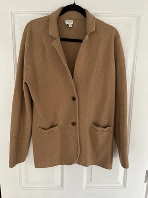 Banana Republic женщин размер XL верблюд желтовато-коричневый кардиган свитер блейзер - Изображение 1 из 4