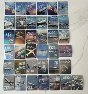 You Pick Delta Air Lines Trading Cards 2015-2025 Limited Editions Holograms - Picture 1 of 32