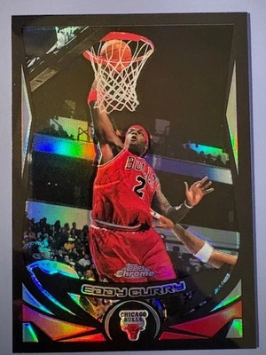 2004-05 Eddy Curry Topps Chrome Black Refractor - 088/500 - Image 1 of 2
