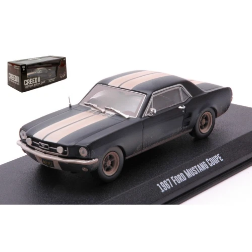 GREENLIGHT HOLLYWOOD 1 43 AUTO DIE CAST FORD MUSTANG COUPE 1967 CREED II 86621