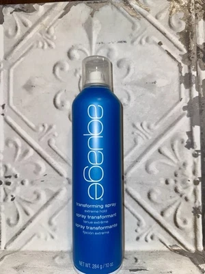 NEW! ORIGINAL FORMULA AQUAGE TRANSFORMING SPRAY EXTREME HOLD HAIRSPRAY 10 OZ CAN - Image 1 of 4