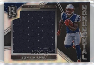 2018 Panini Spectra Monumental Memorabilia /199 Sony Michel #2 Rookie RC - Image 1 of 2
