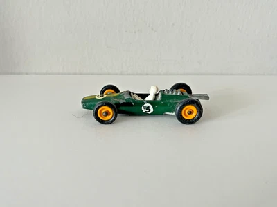 Matchbox Lesney No. 19 Lotus Racing Car Green & Yellow - Image 1 of 4