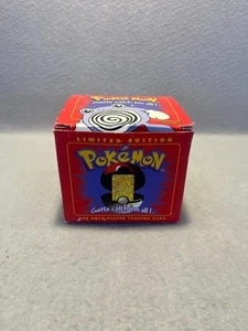 pokemon 23k gold plated trading card poliwhirl box only - Picture 1 of 5