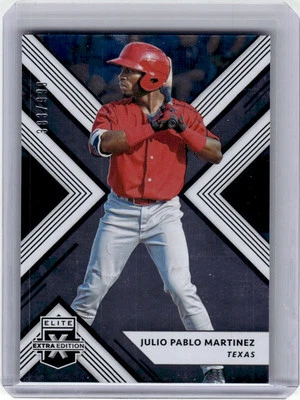 2018 Panini Elite Extra Edition #128 Julio Pablo Martinez #/999 - Image 1 of 2